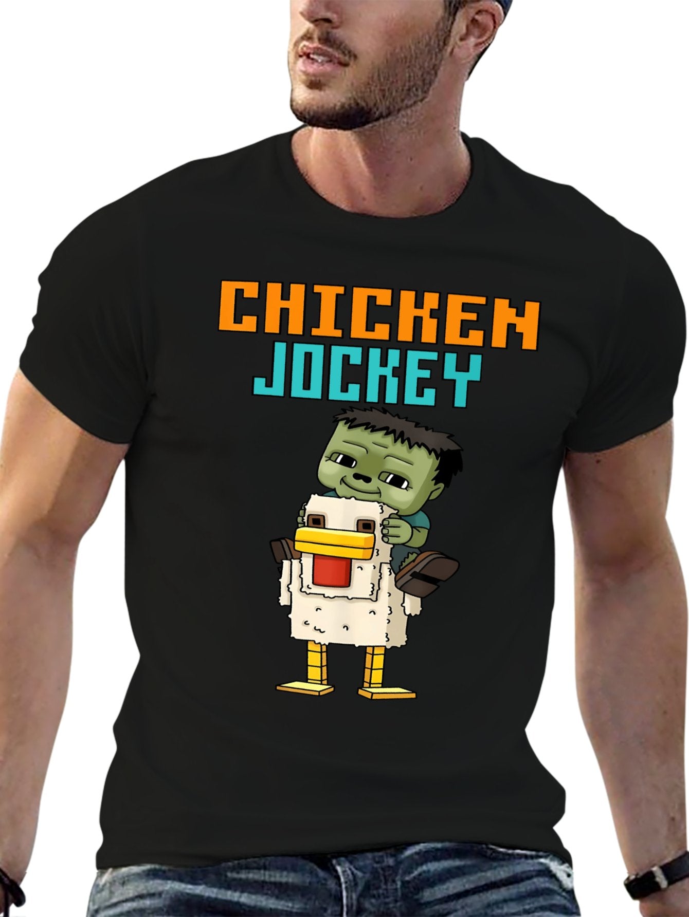 Unisex Graphic T-Shirt Print Tee Soft Cotton Casual Tee for Men & Women