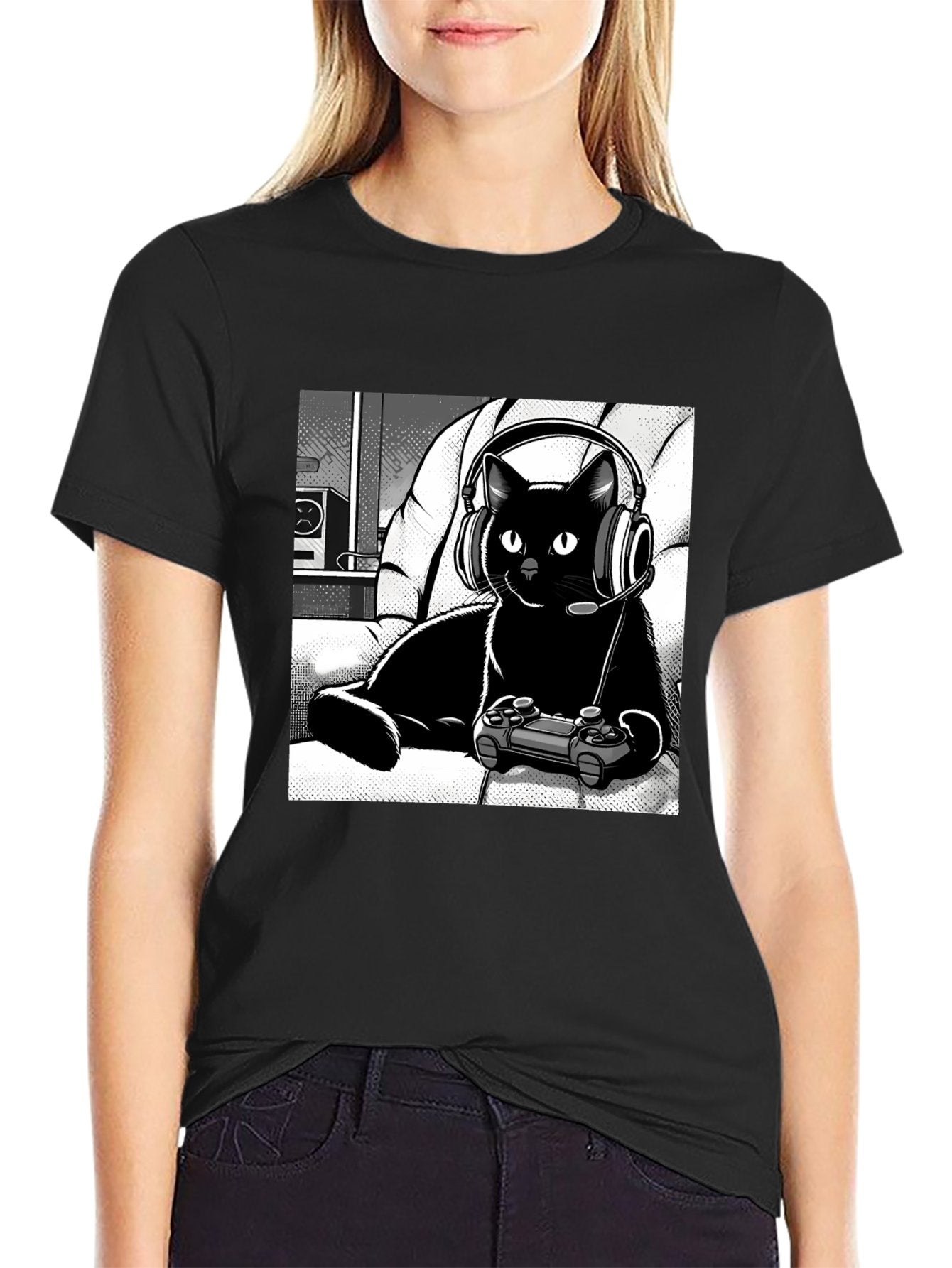 Unisex Graphic T-Shirt for Men & Women, Print Tee, Soft Cotton Casual Short Sleeve Top, Streetwear Shirt