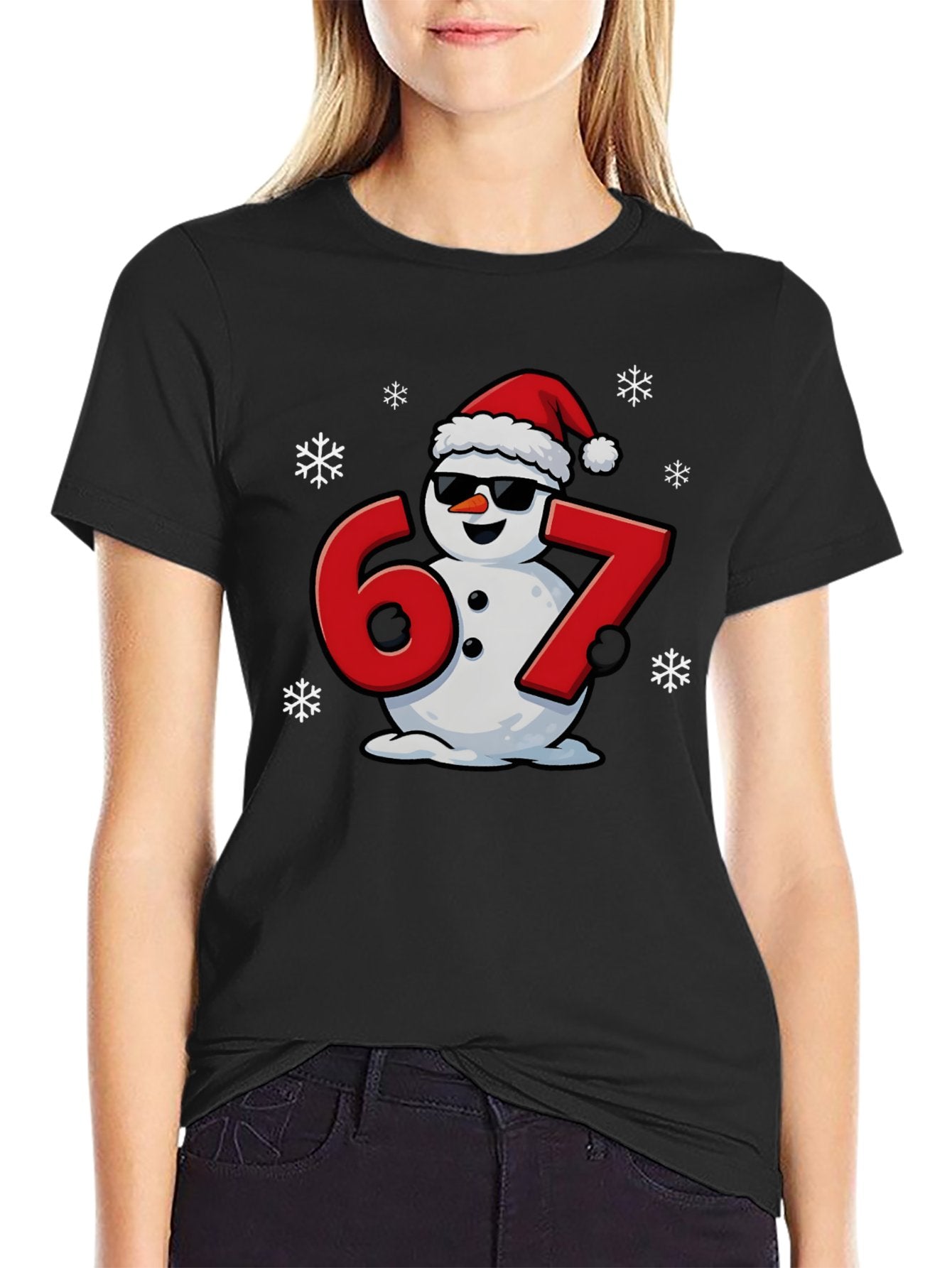 Unisex Graphic T-Shirt Print Tee Soft Cotton Casual Tee for Men & Women