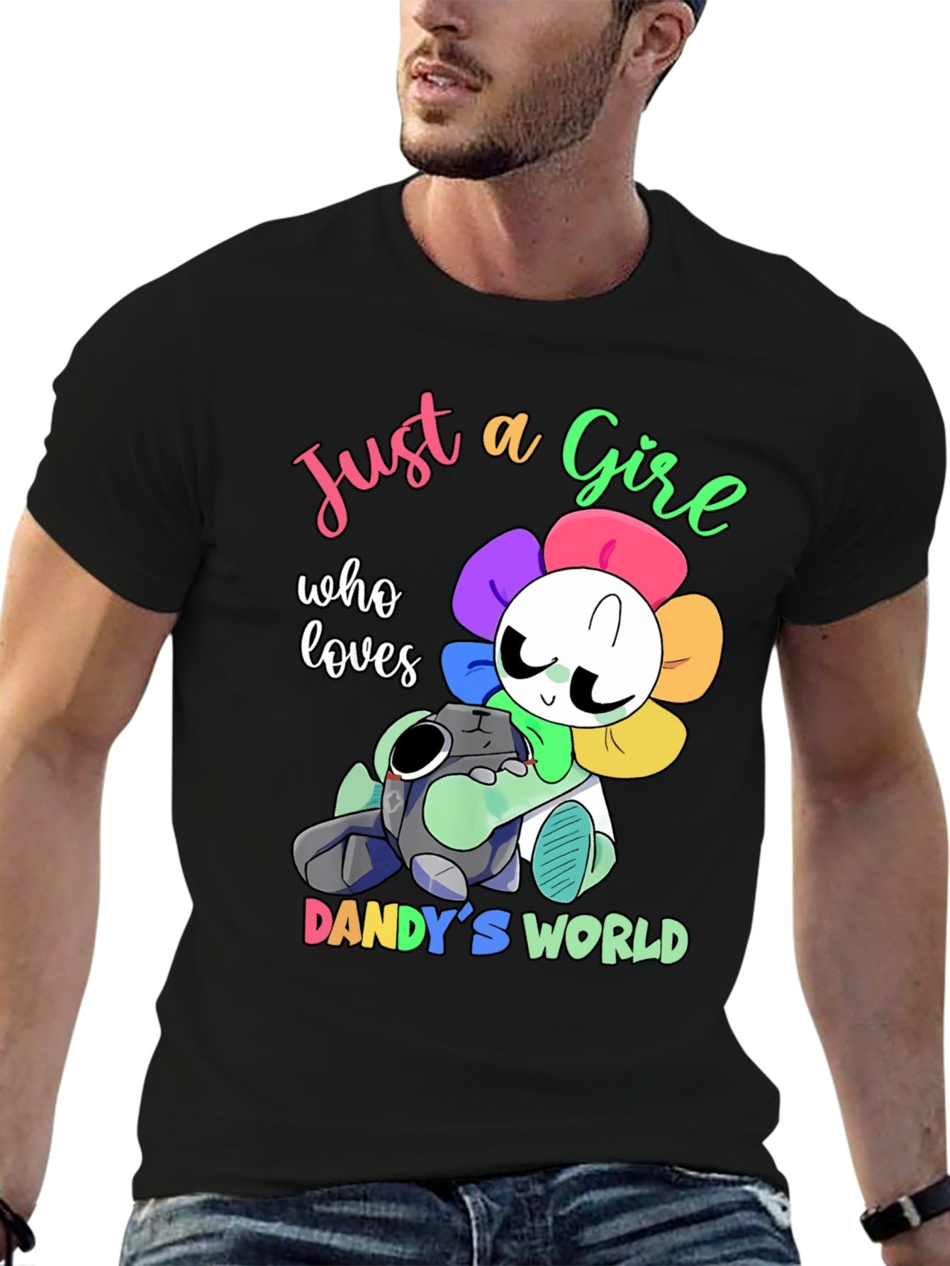 Unisex Graphic T-Shirt for Men & Women, Print Tee, Soft Cotton Casual Short Sleeve Top, Streetwear Shirt