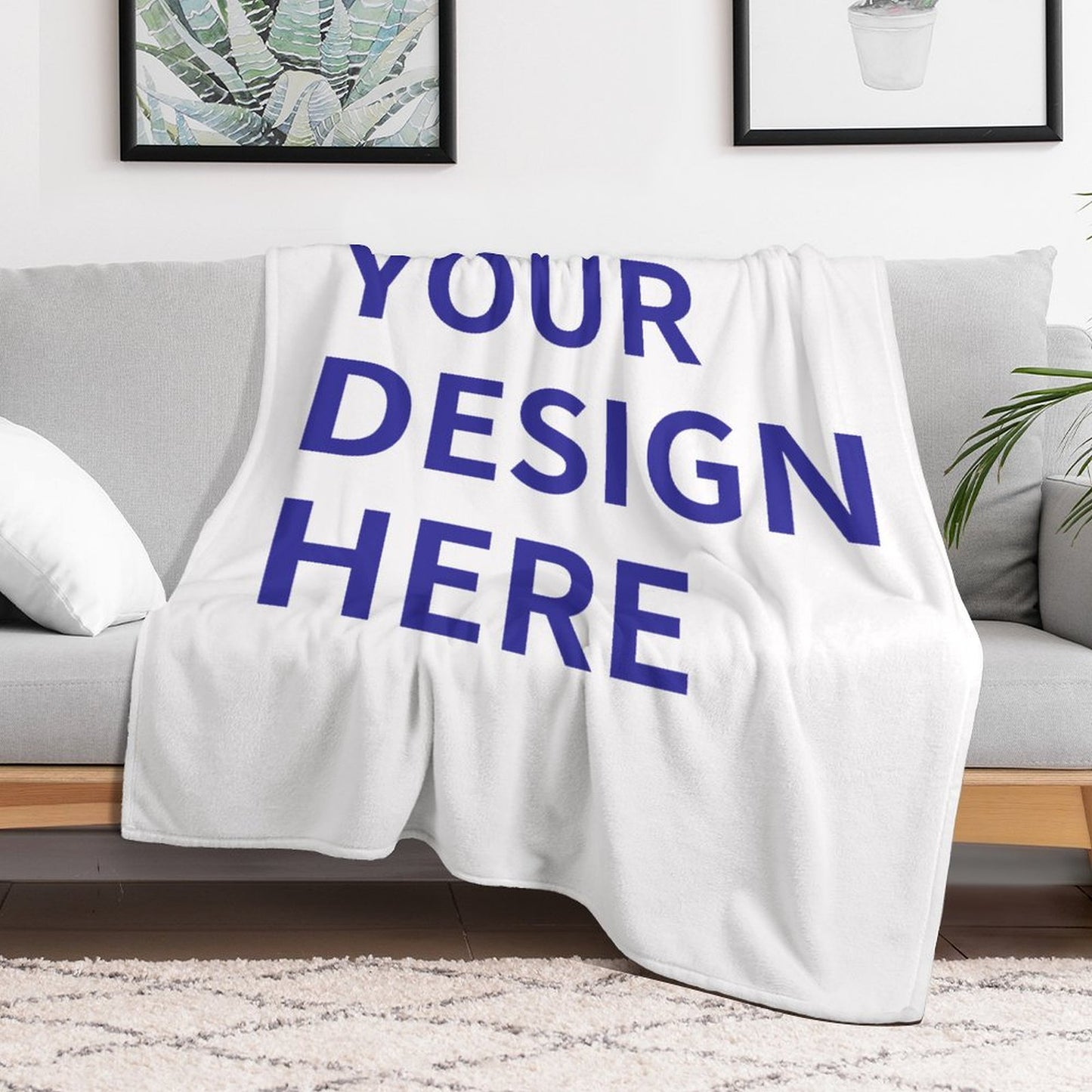 280gsm Flannel Throw Blanket for Bedroom