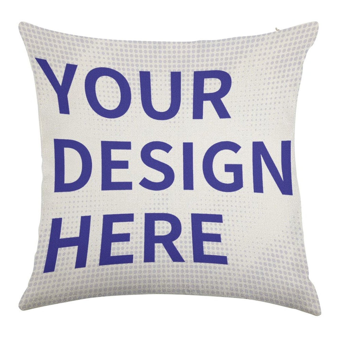 Faux Linen Pillow Cover (Single Pack)