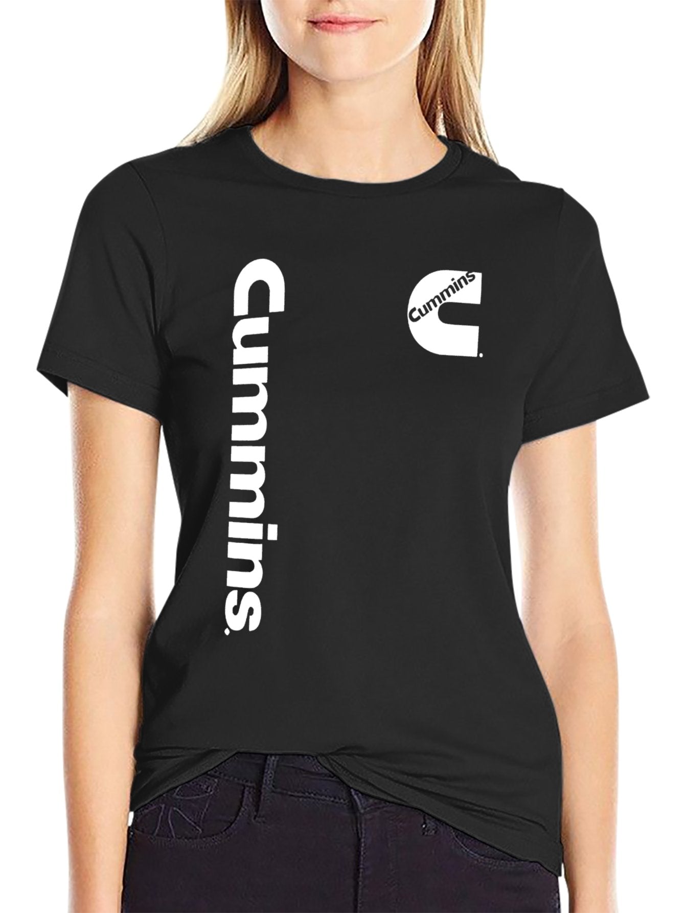 Unisex Graphic T-Shirt Print Tee Soft Cotton Casual Tee for Men & Women