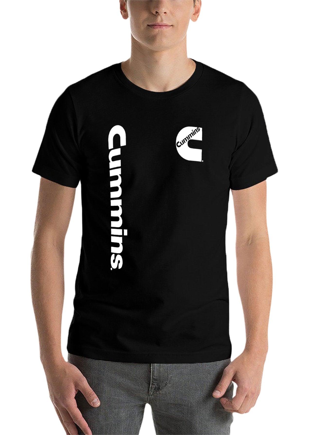 Unisex Graphic T-Shirt Print Tee Soft Cotton Casual Tee for Men & Women