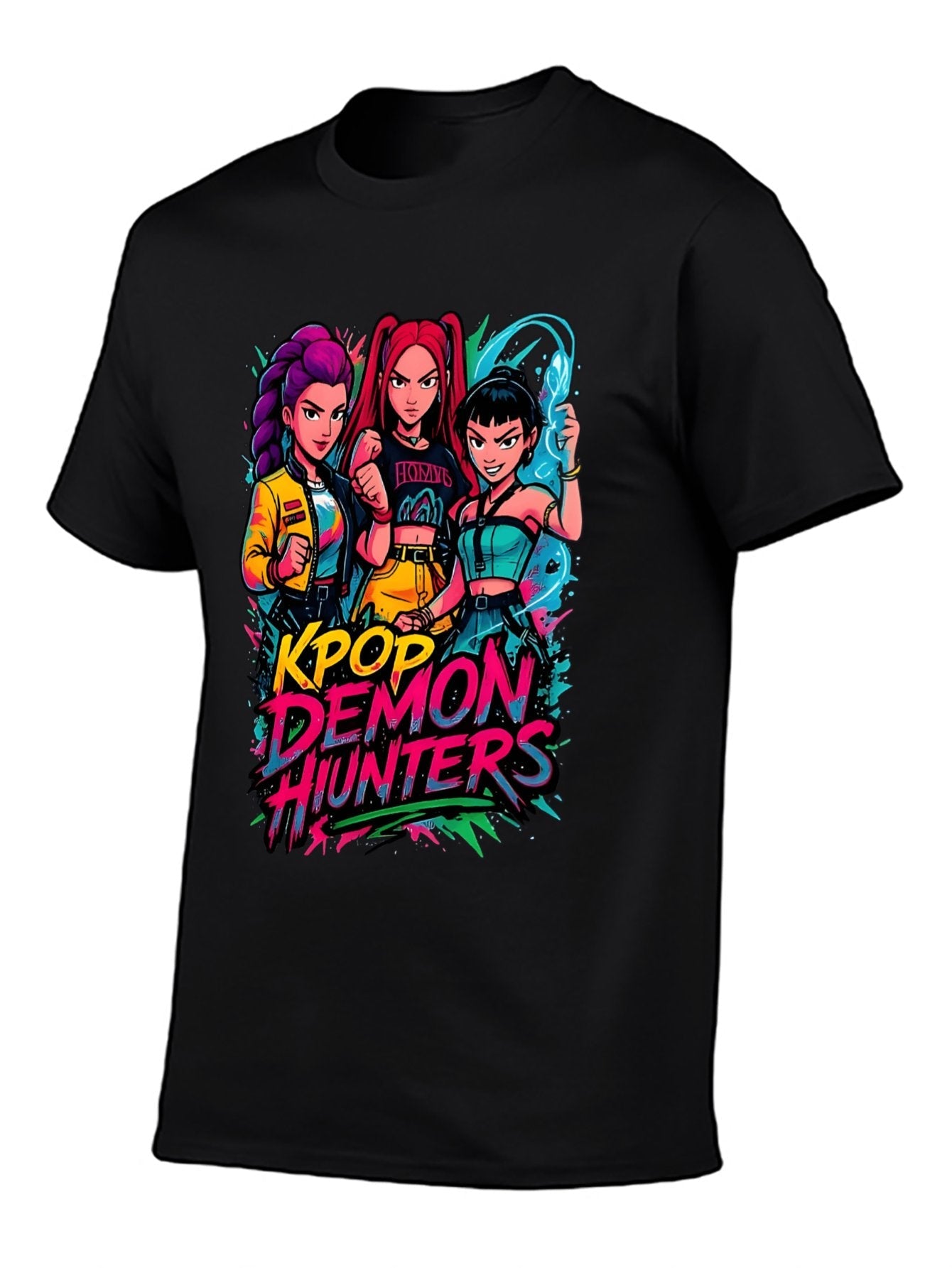 Unisex Graphic T-Shirt Print Tee Soft Cotton Casual Tee for Men & Women